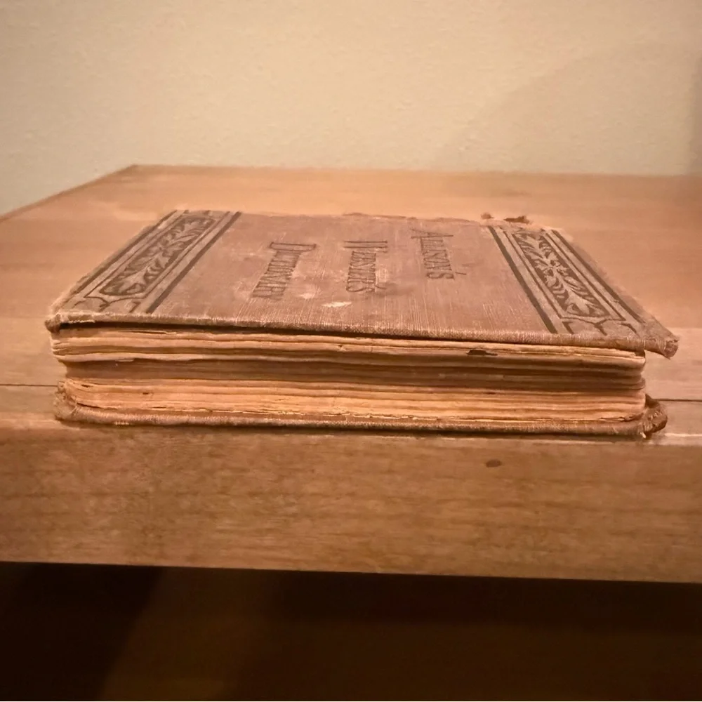 Vintage 1881 Allison’s Webster’s Dictionary 383 pages